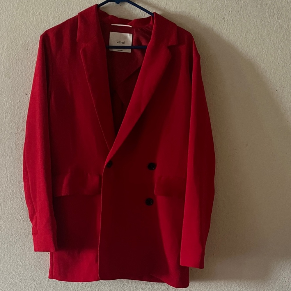 Wilfred Red Blazer